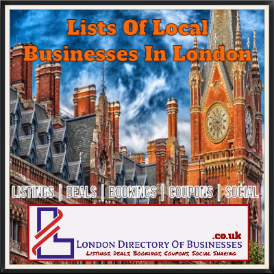 lists of local businesses in london
