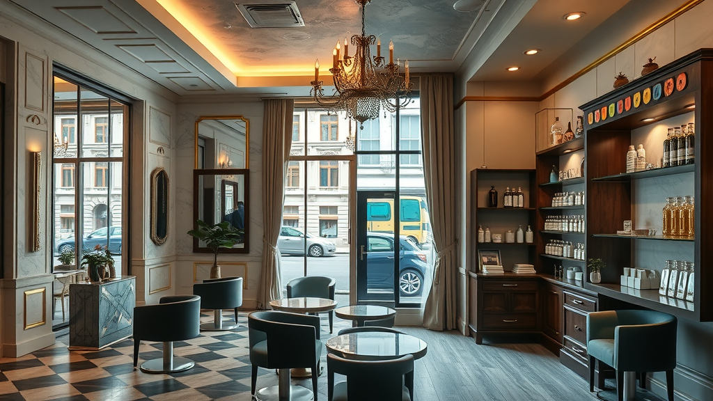 comparison split-view luxury salon and boutique beauty salon beauty services london top-rated modern cozy rustic artisan products