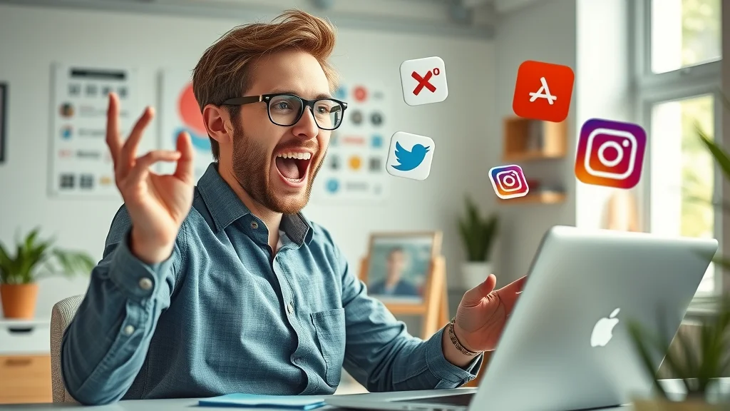 outsourced content creation agency social media manager multitasking in digital studio